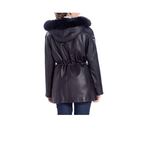 Blouson femme avec hotsell capuche fourrure pas cher